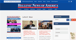 Desktop Screenshot of hellenicnews.com